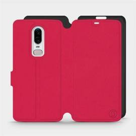 Phone Case OnePlus 6 A6000 - Design Red with Black