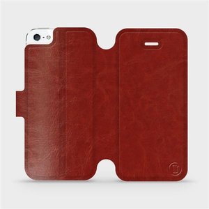 Phone Case Apple iPhone SE - Design Brown&Gray