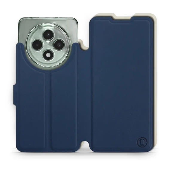 Phone Case OPPO Reno12 FS 5G - Design Navy with Platinum