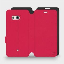 Phone Case HTC U11 - Design Red with Black