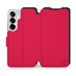 Phone Case Samsung Galaxy S25 - Design Red with Black