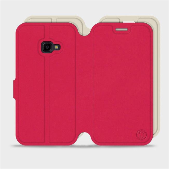 Phone Case Samsung Galaxy Xcover 4 - Design Red with Platinum