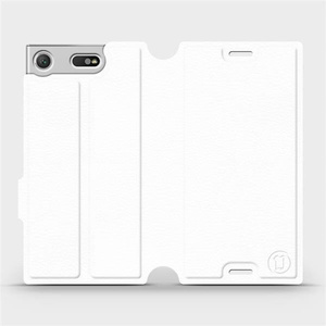 Phone Case Sony Xperia XZ1 Compact - Design White&Orange