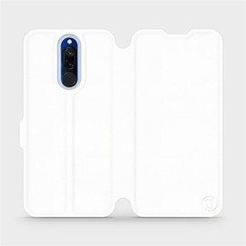 Phone Case Xiaomi Redmi 8 - Design White&Orange