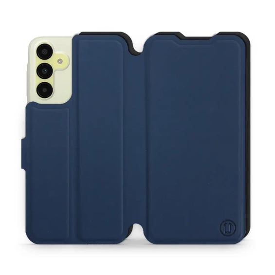 Etui Soft Touch do Samsung Galaxy A15 5G - wzór Głęboki granat z czernią