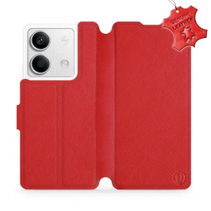 Phone Case Xiaomi Redmi Note 13 5G - Design Red Leather