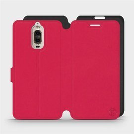 Phone Case Huawei Mate 9 Pro - Design Red with Black