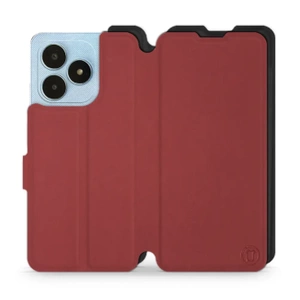 Etui Soft Touch do Realme Note 50 - wzór Zachodząca czerwień z czernią