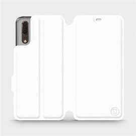 Phone Case Huawei P20 - Design White&Gray
