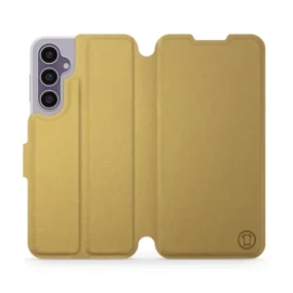 Phone Case Samsung Galaxy S23 FE - Design Gold&Orange
