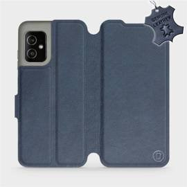 Phone Case Asus Zenfone 8 - Design Blue Leather