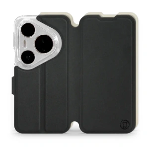 Phone Case Huawei Pura 80 Pro - Design Black with Platinum