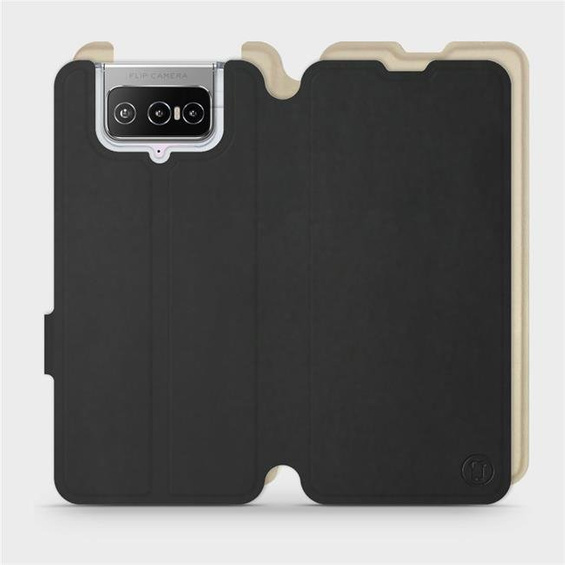 Phone Case Asus Zenfone 7 ZS670KS - Design Black with Platinum