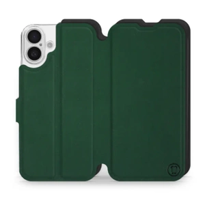 Phone Case Apple iPhone 16 Plus - Design Green with Black