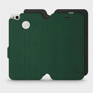 Etui Soft Touch do Xiaomi Redmi 4X - wzór Miejska zieleń z czernią