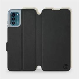 Phone Case Nokia G21 - Design Black with Platinum