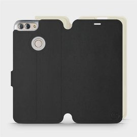 Hülle für Huawei P Smart - Farbe Schwarz mit Platin