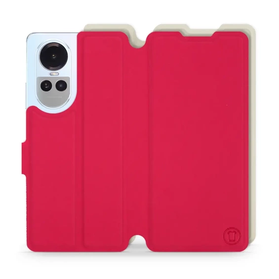 Phone Case OPPO Reno 10 5G - Design Red with Platinum