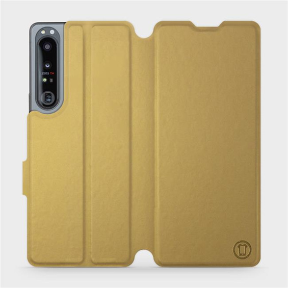 Phone Case Sony Xperia 1 IV - Design Gold&Orange