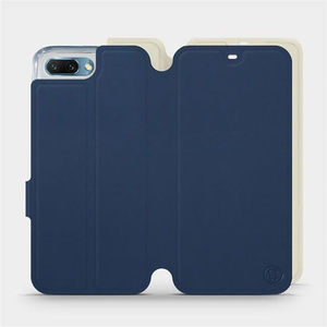 Phone Case Huawei Honor 10 - Design Navy with Platinum