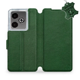 Phone Case Realme GT 7T - Design Green Leather