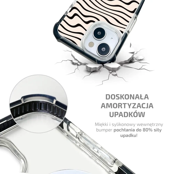 Etui MagSafe Elite Bumper Apple iPhone 17 - wzór DA62D