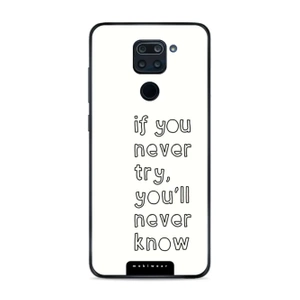 Phone Glossy Case Xiaomi Redmi Note 9 - Design G075G