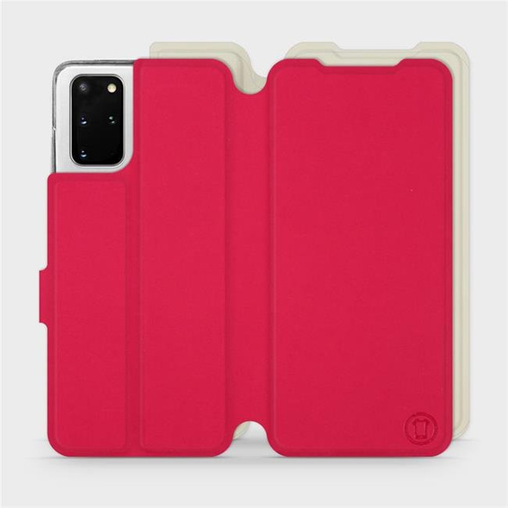 Phone Case Samsung Galaxy S20 Plus - Design Red with Platinum