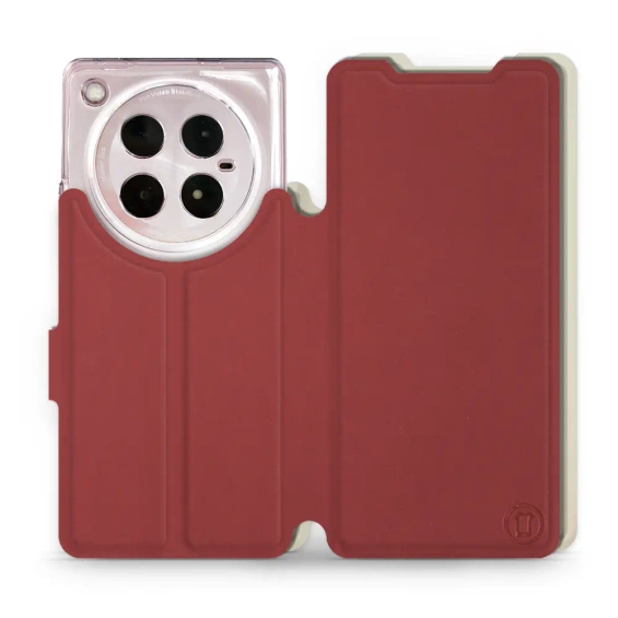 Phone Case Infinix ZERO 40 5G - Design Dark Red with Platinum