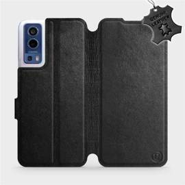 Phone Case Vivo Y72 5G - Design Black Leather
