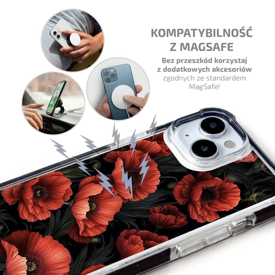 Etui MagSafe Elite Bumper Apple iPhone 16 Pro - wzór D006D