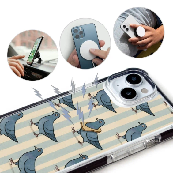 Etui MagSafe Elite Bumper Apple iPhone 17 Pro Max - wzór DP91D