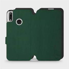 Phone Case Huawei Y7 2019 - Design Green with Black