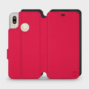 Phone Case Huawei P20 Lite - Design Red with Black