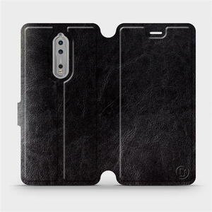 Hülle für Nokia 8 - Farbe Black&Orange