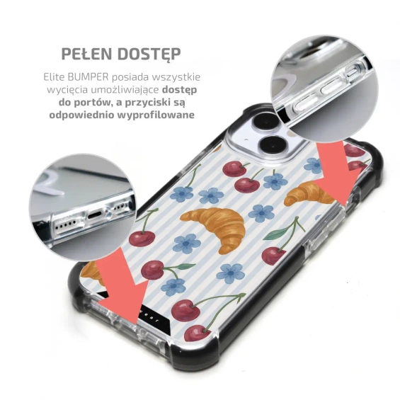 Etui MagSafe Elite Bumper Apple iPhone 16 - wzór DP85D