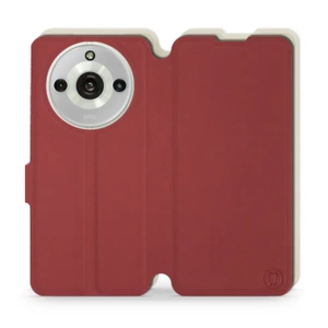 Phone Case Realme 11 Pro Plus - Design Dark Red with Platinum