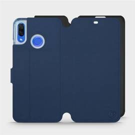 Etui Soft Touch do Huawei Nova 3 - wzór Głęboki granat z czernią