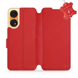 Phone Case OPPO Reno 8T 5G - Design Red Leather