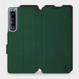Phone Case Sony Xperia 1 IV - Design Green with Black