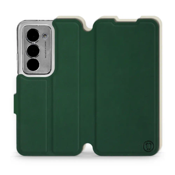 Phone Case Xiaomi Redmi 15 5G - Design Green with Platinum