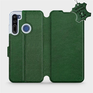 Phone Case HTC Desire 20 Pro - Design Green Leather