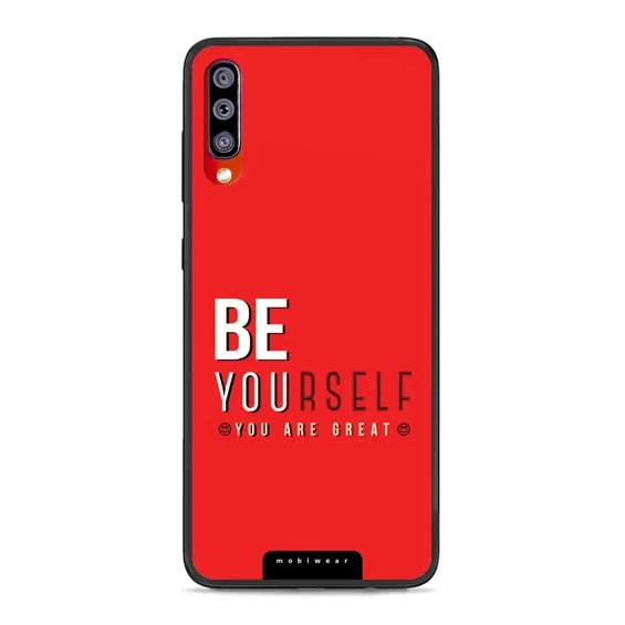 Phone Glossy Case Samsung Galaxy A70 - Design G072G