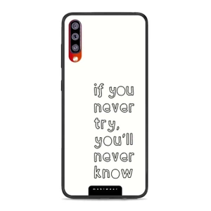 Phone Glossy Case Samsung Galaxy A70 - Design G075G