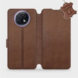Phone Case Xiaomi Redmi Note 9T - Design Brown Leather