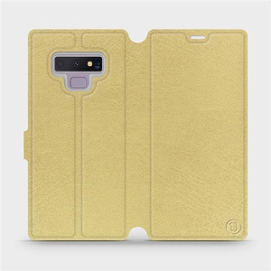 Phone Case Samsung Galaxy Note 9 - Design Gold&Orange