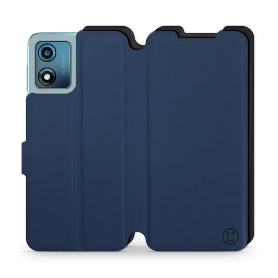 Phone Case Motorola Moto E13 - Design Navy with Black