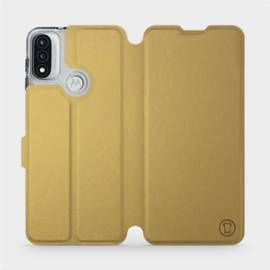 Phone Case Motorola Moto E20 - Design Gold&Gray
