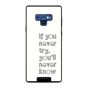 Phone Glossy Case Samsung Galaxy Note 9 - Design G075G