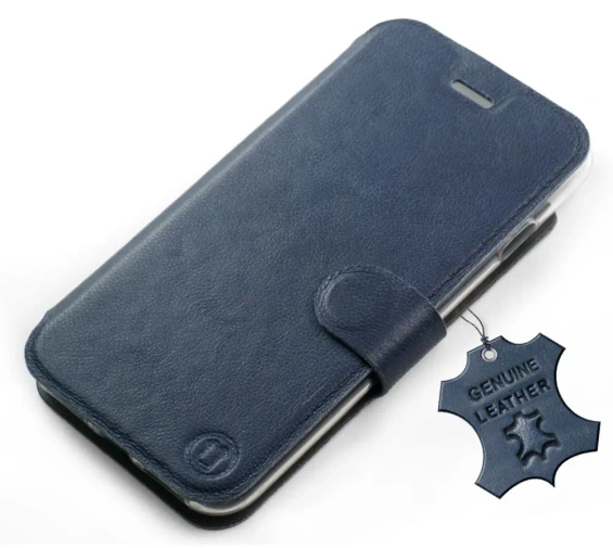 Phone Case Xiaomi Redmi Note 11 - Design Blue Leather